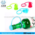 2015 custom promotional Silicone rubber wine bottle stopper
